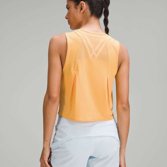 LULULEMON Sculpt Cropped Tank Top 8 Mango Dream Orange M - Picture 10 of 10